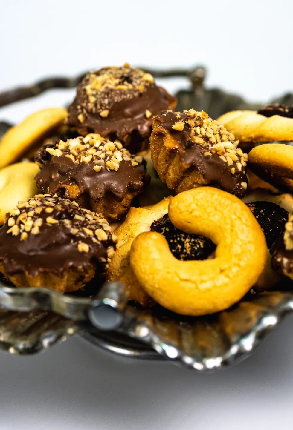 Babeczki z czekoladą i marmoladą